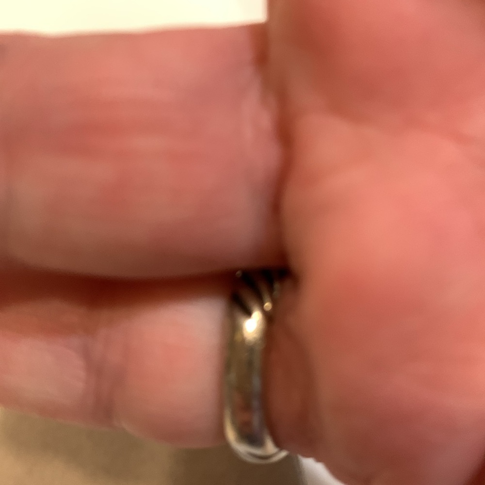 David Yurman gold / silver Ring Great Valentines Gift!! - Picture 11 of 12